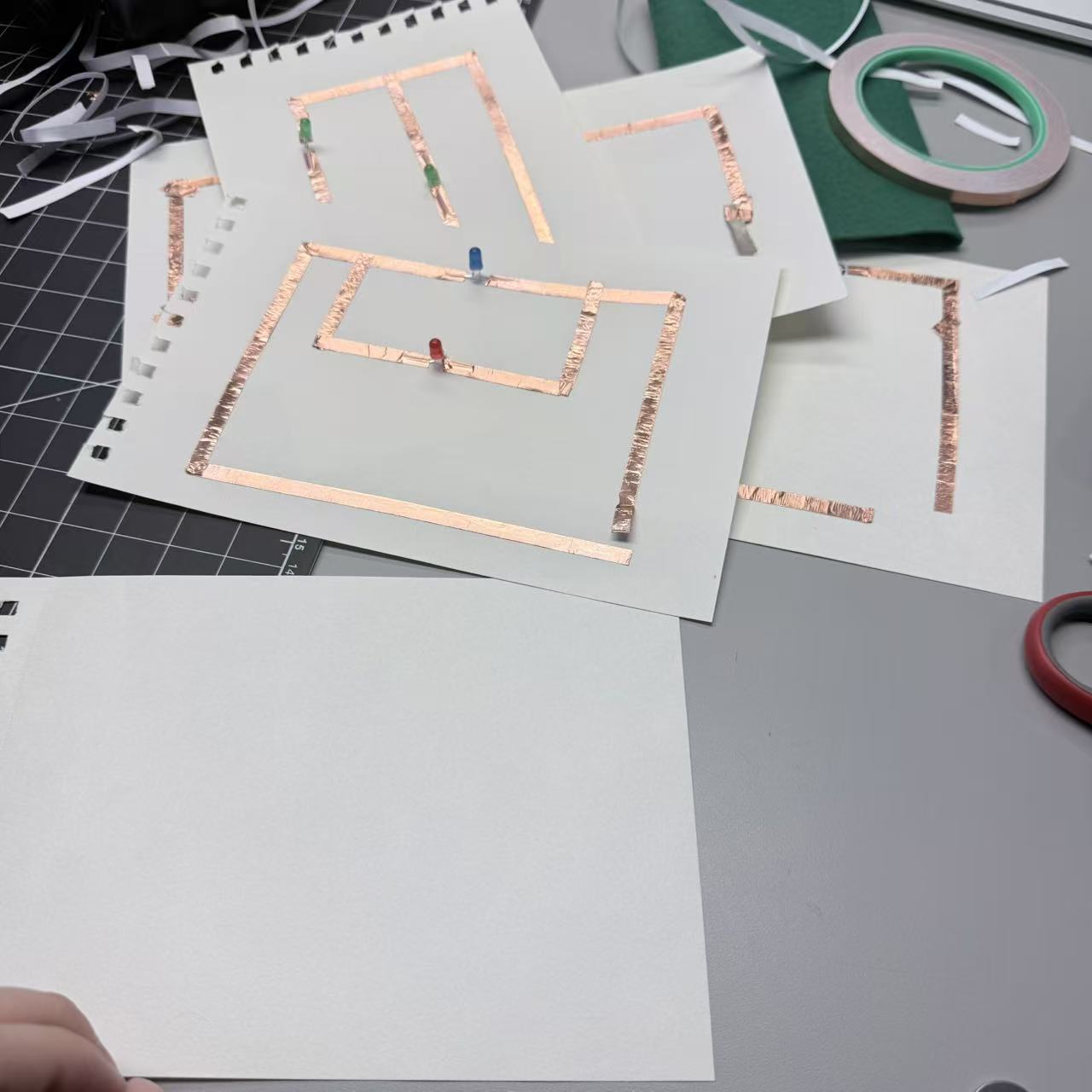 These are photos taken during the classroom process.