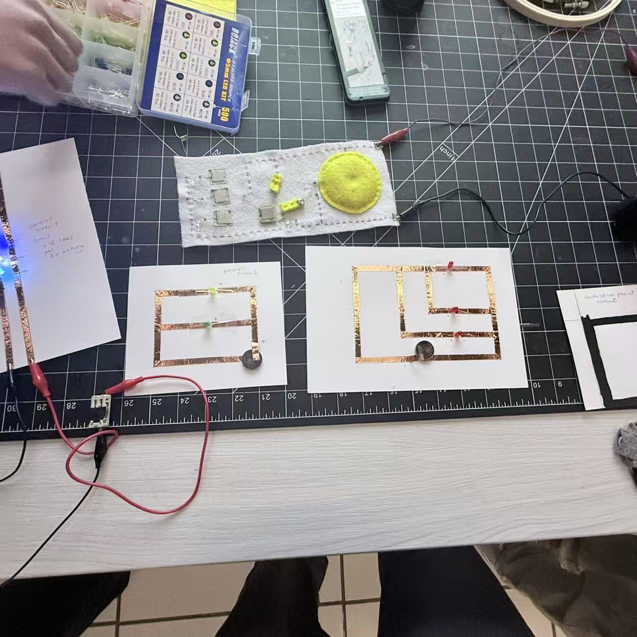 These are photos taken during the classroom process.