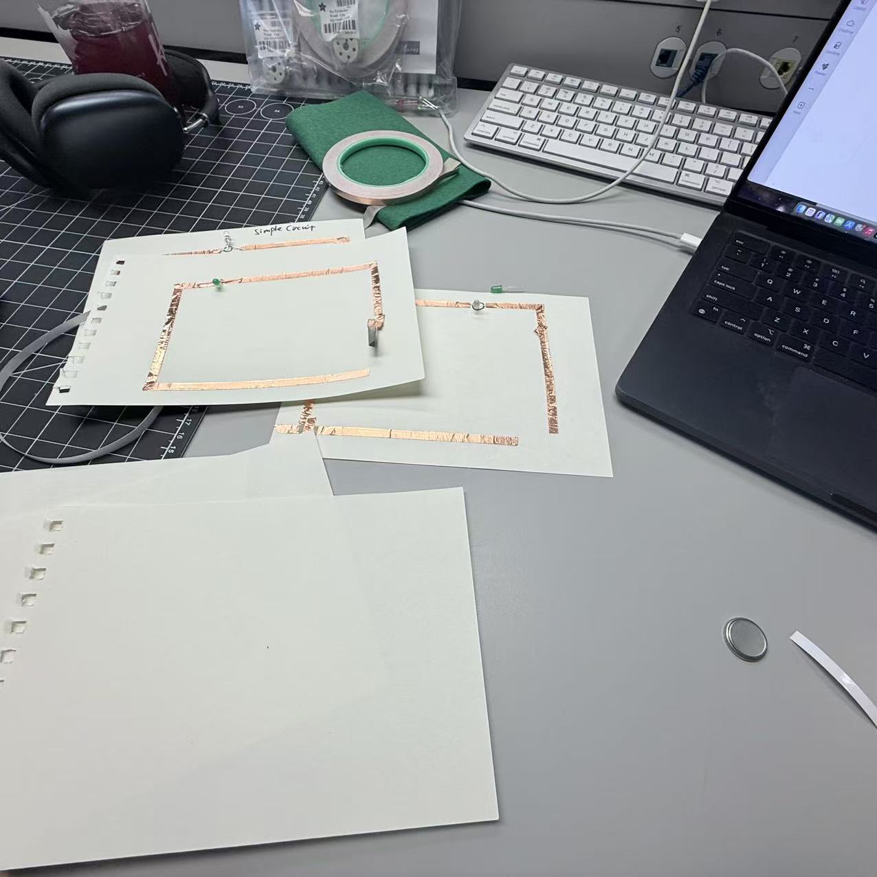 These are photos taken during the classroom process.