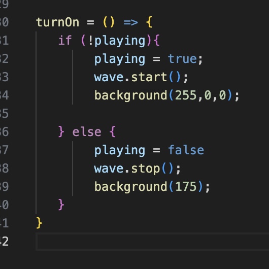 This is my process of learning p5 code.