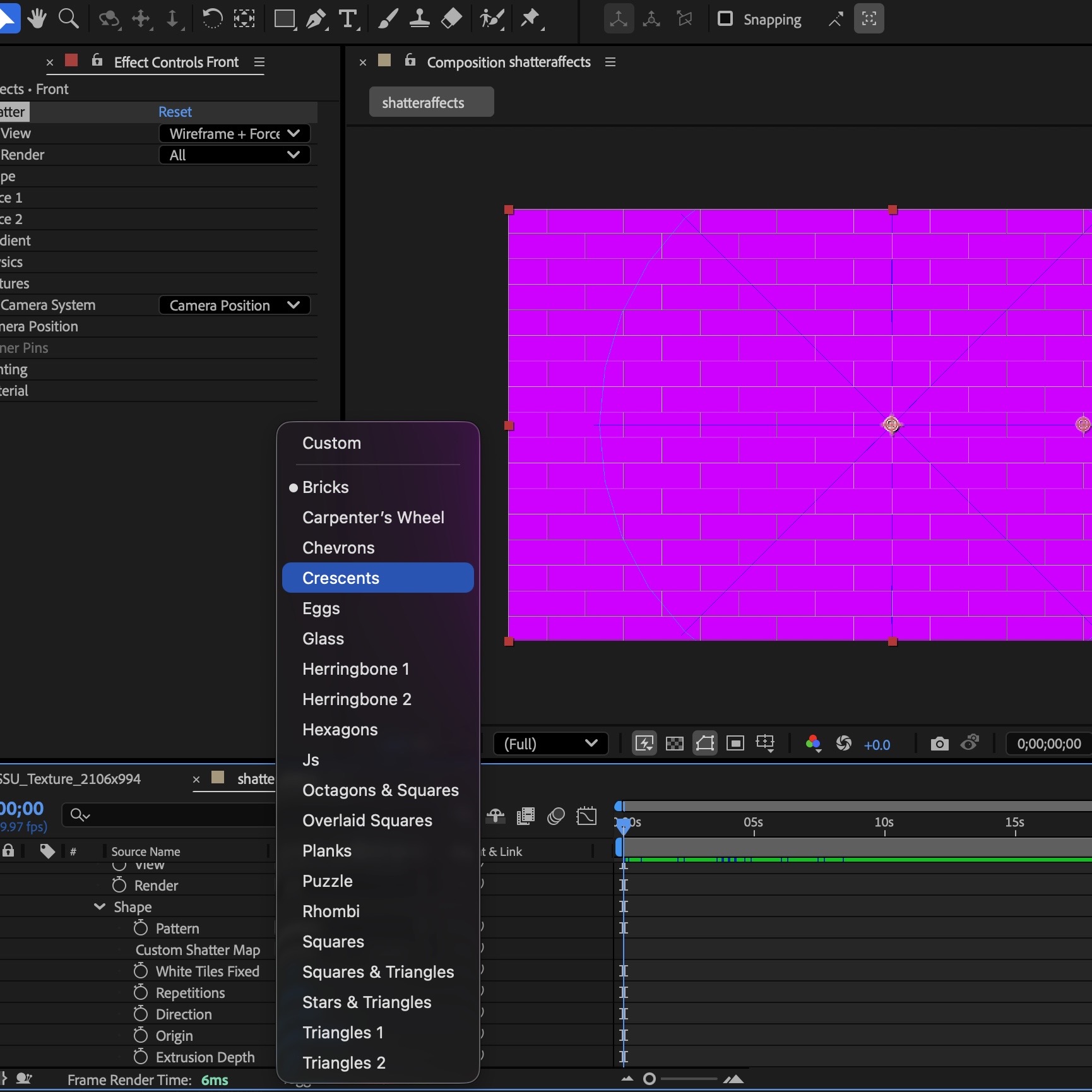 This is the projection mapping I created by following the tutorial video.