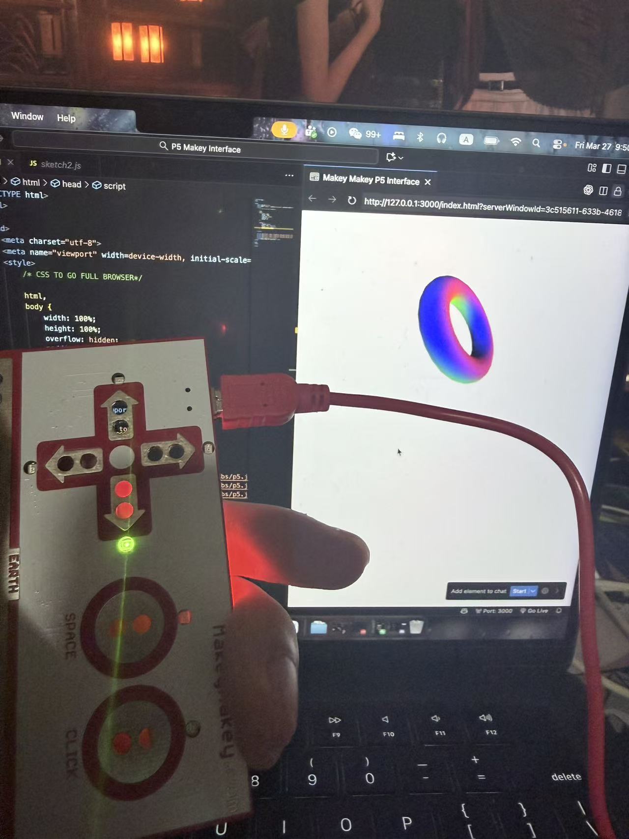 This is the process of me making the prototype of activity one.