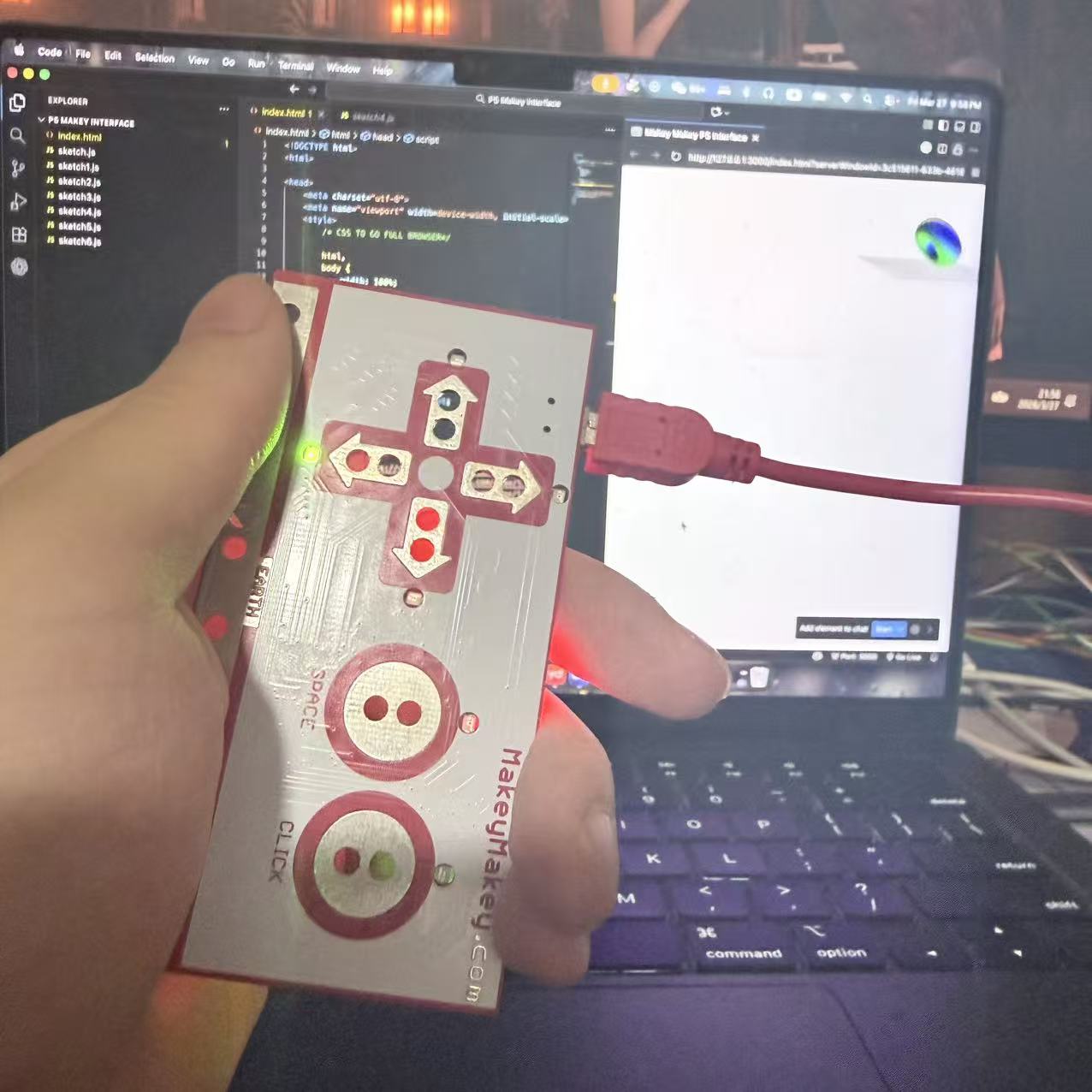 This is the process of me making the prototype of activity one.