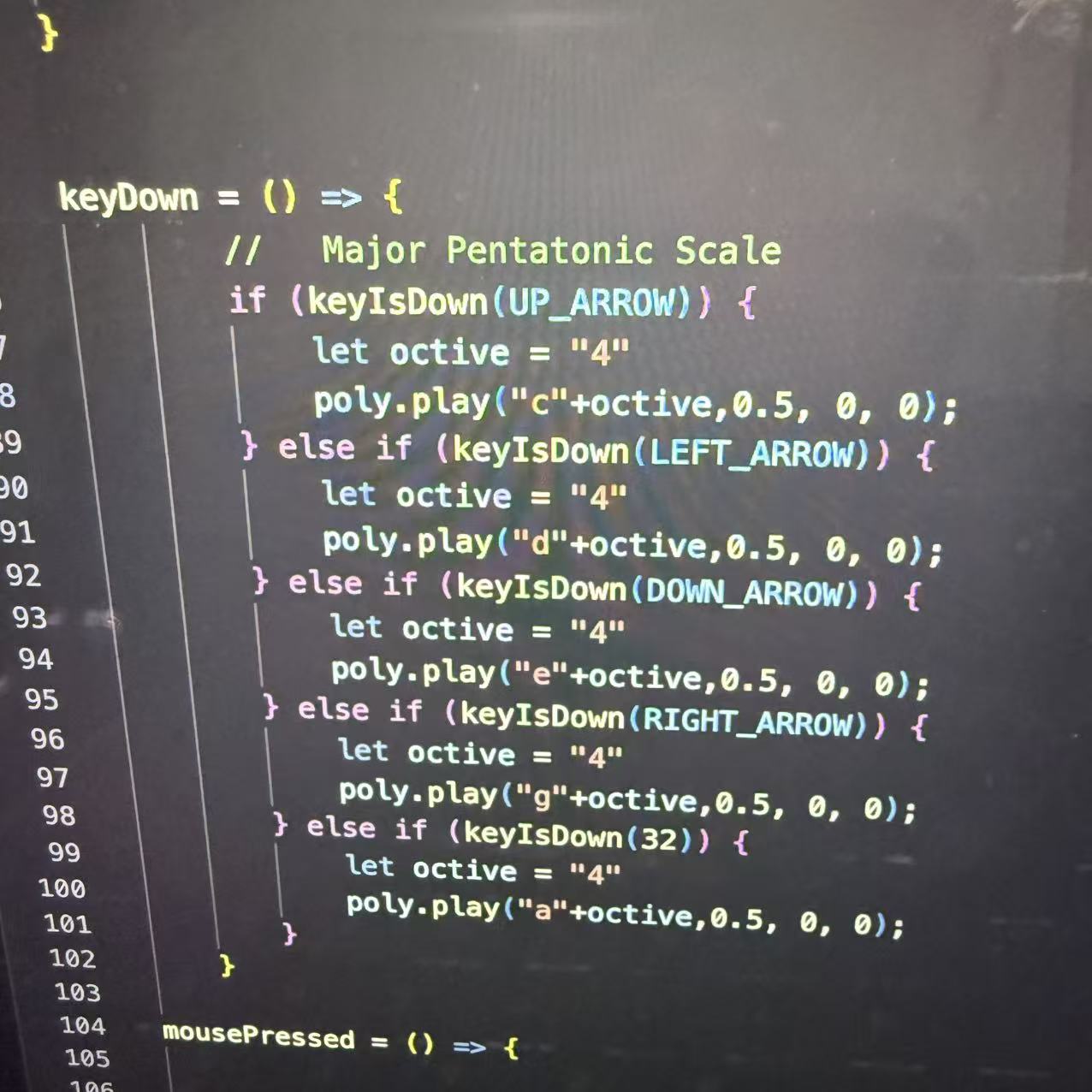 This is the process of me making the prototype of activity one.