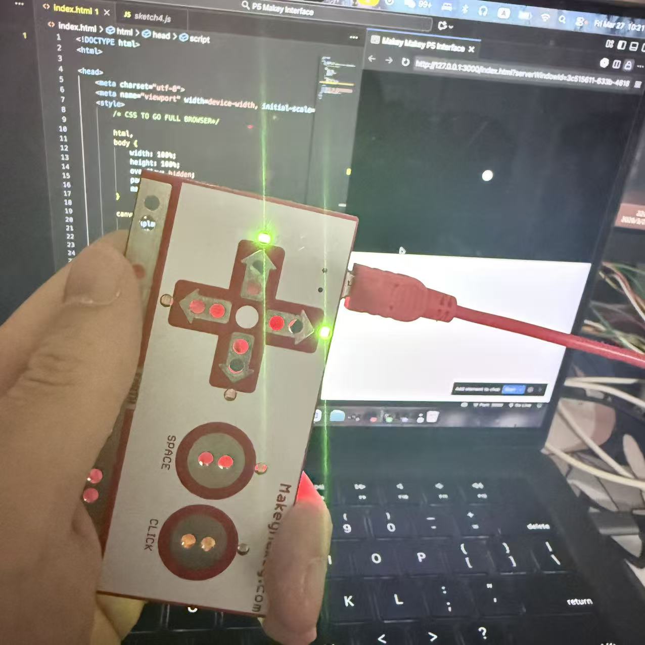 This is the process of me making the prototype of activity one.