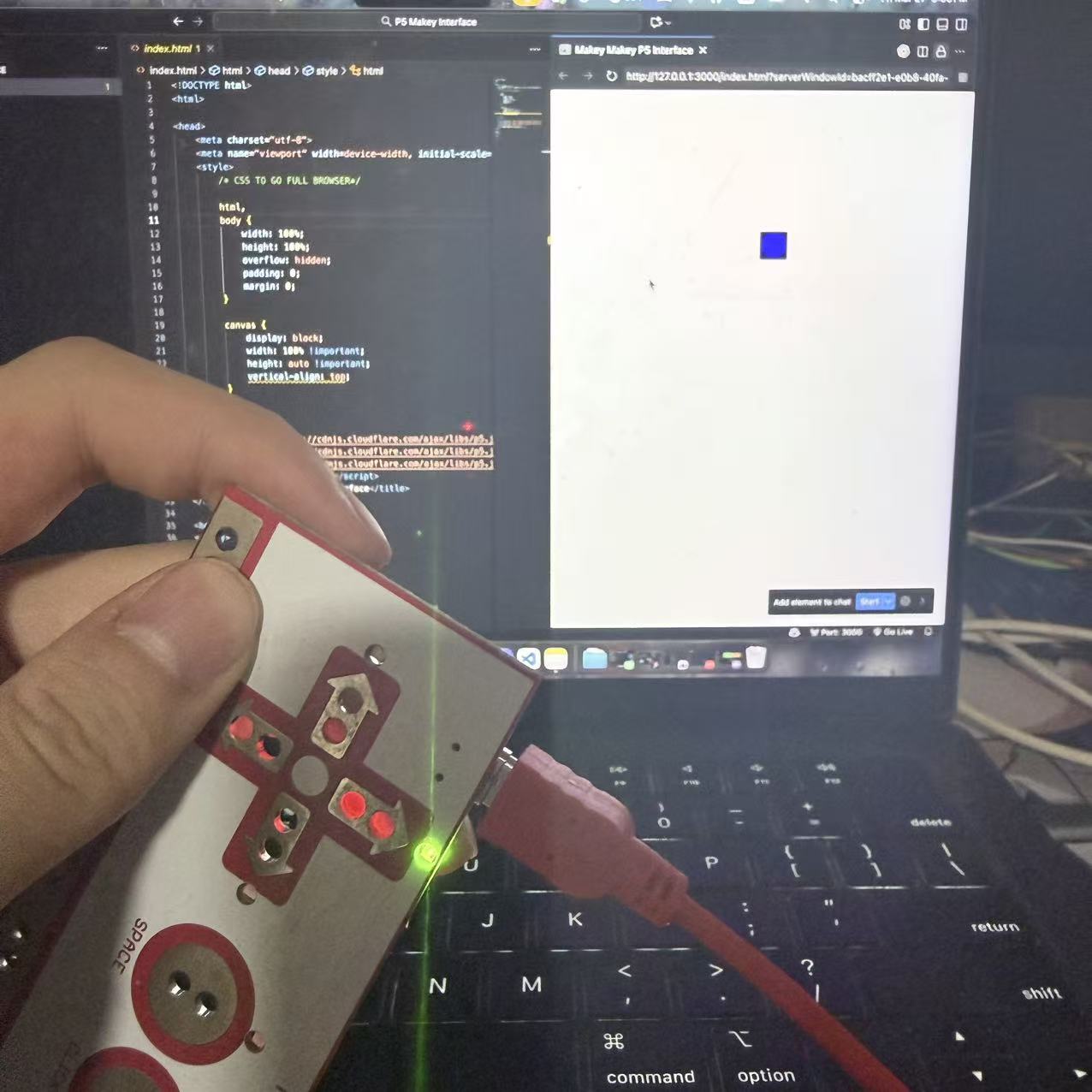This is the process of me making the prototype of activity one.