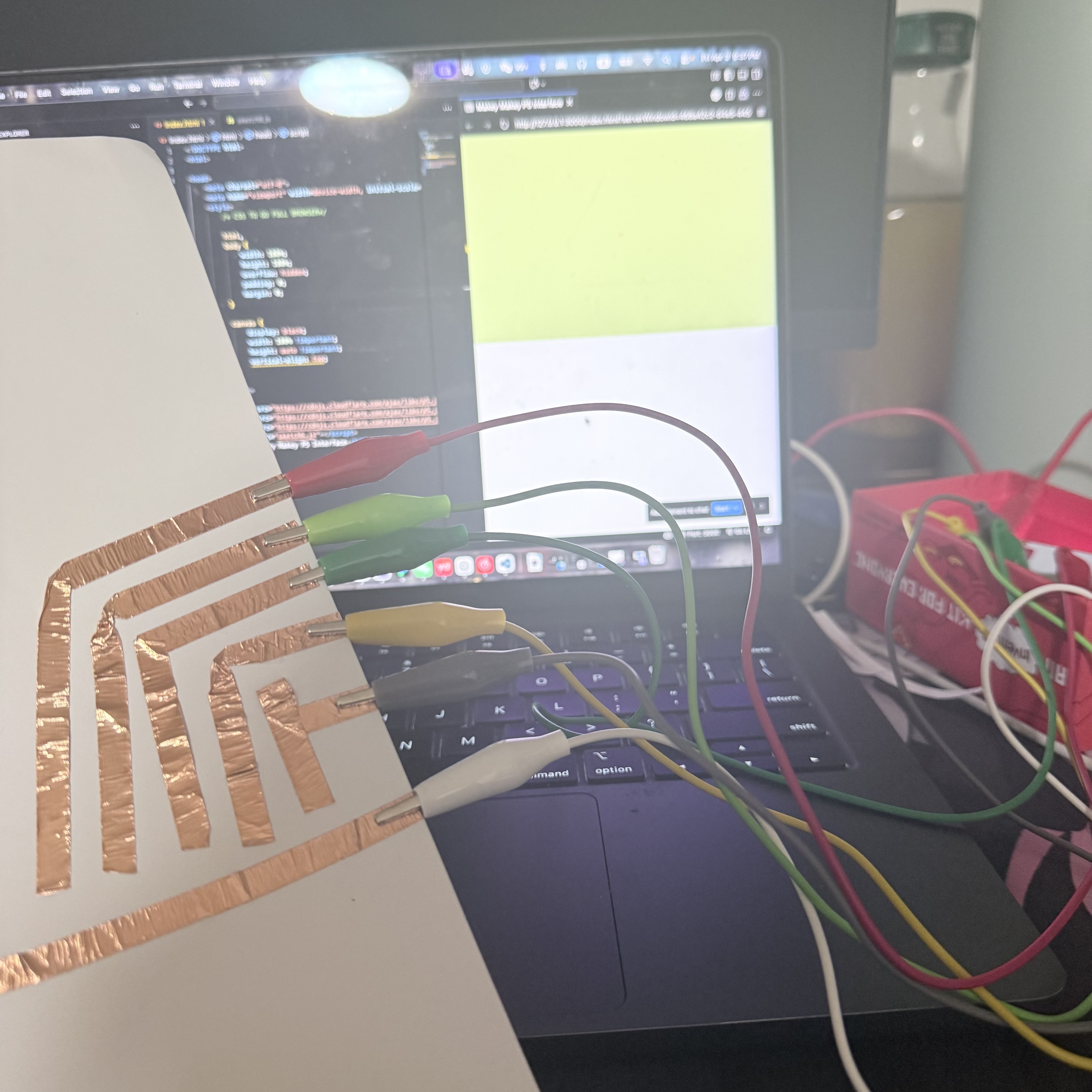 This is the process of me making the prototype of activity two. 