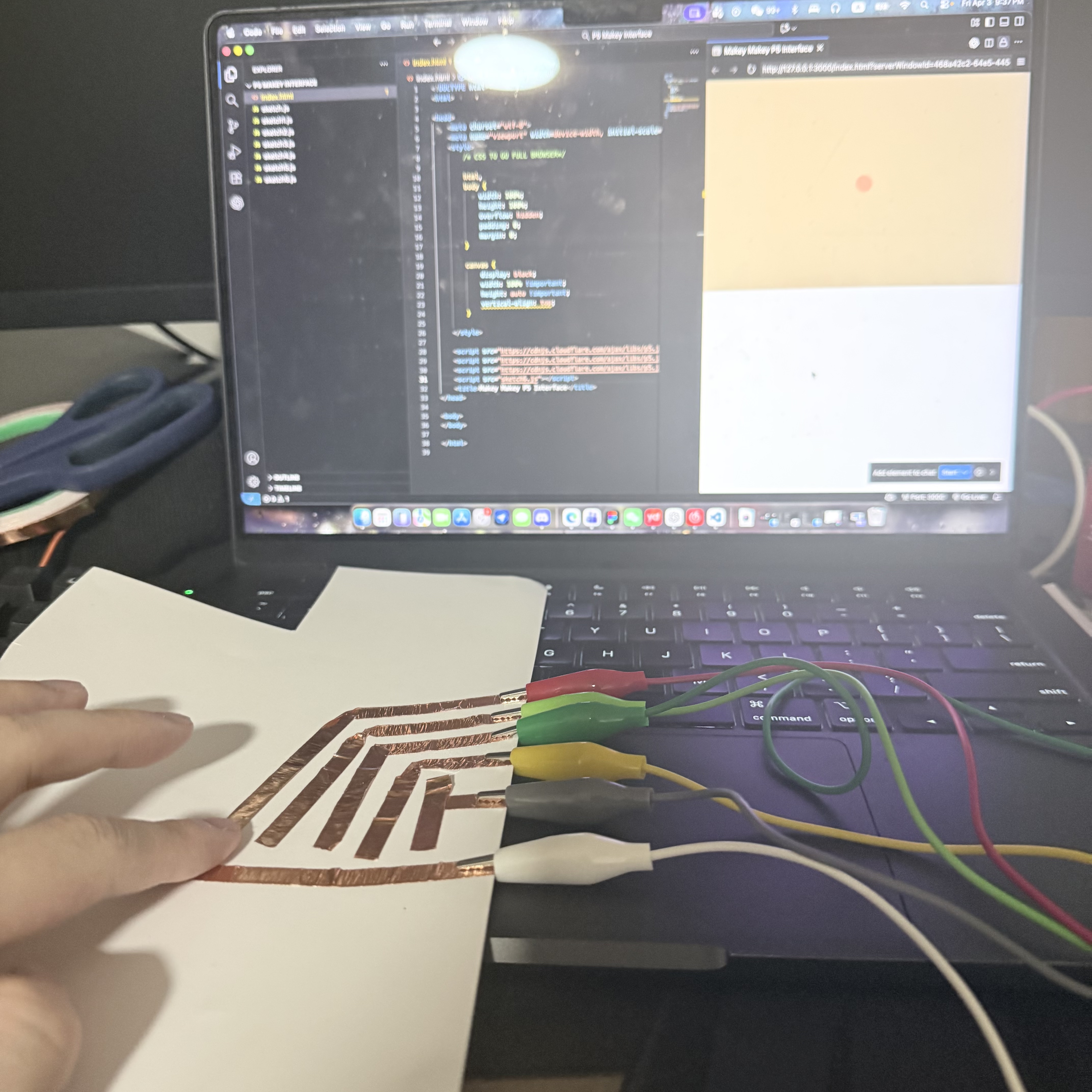This is the process of me making the prototype of activity two. 