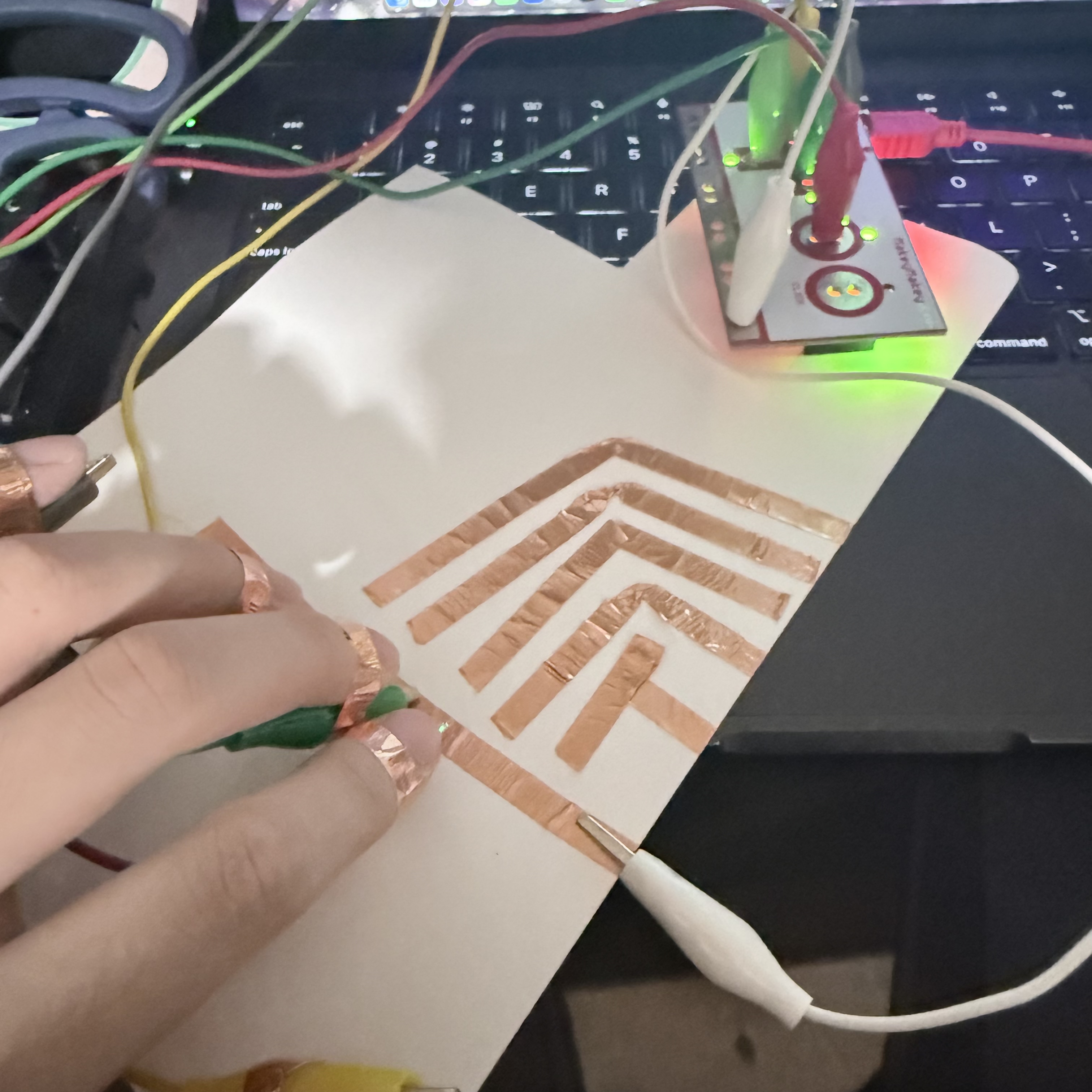 This is the process of me making the prototype of activity two. 