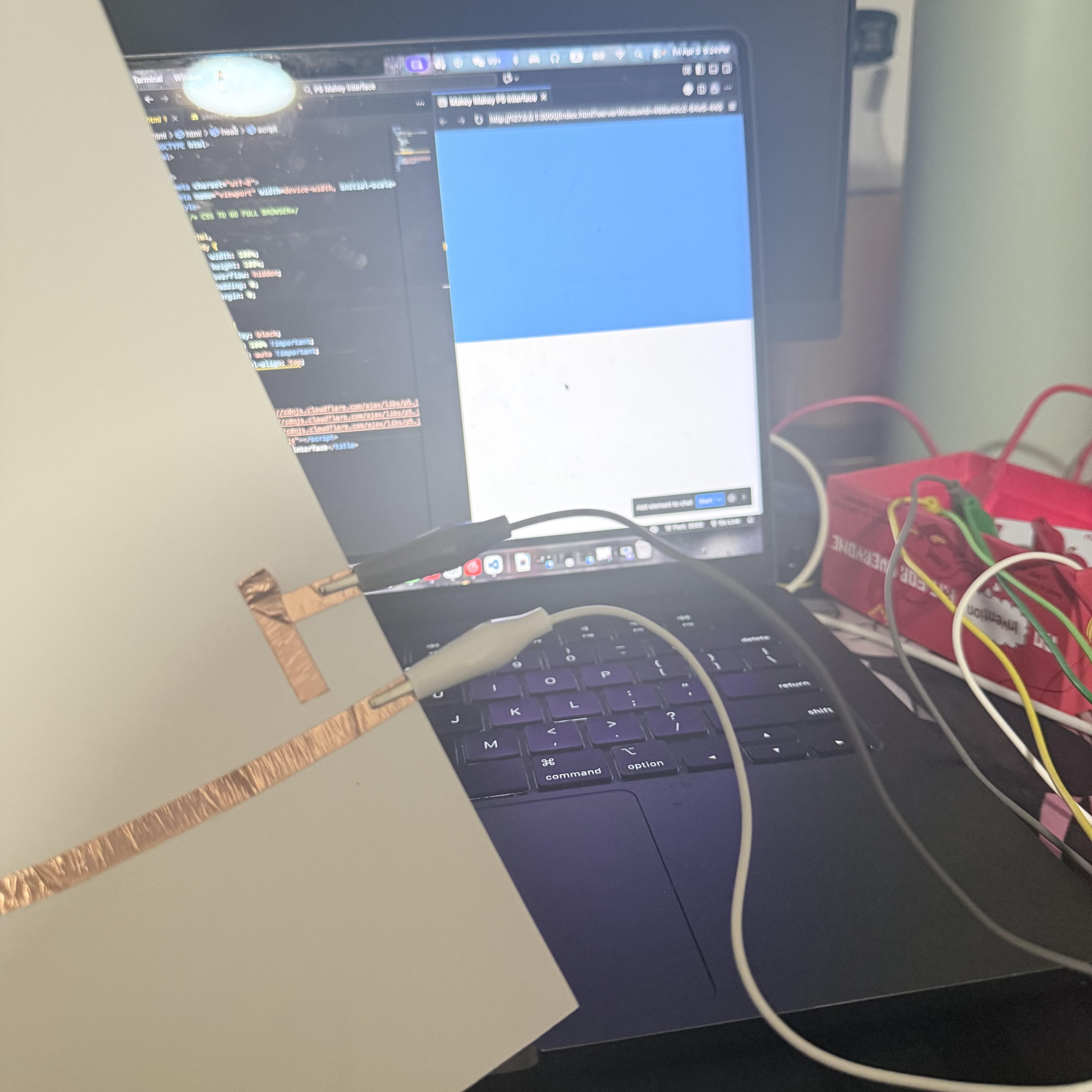 This is the process of me making the prototype of activity two. 